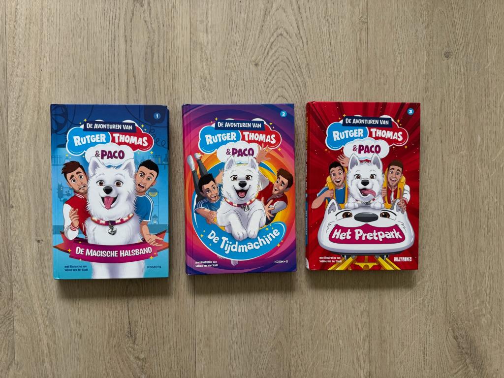 3x Rutger, Thomas & Paco, 3 delen, Fictie algemeen, Rutger, Thomas & Paco, Ophalen of Verzenden, Zo goed als nieuw