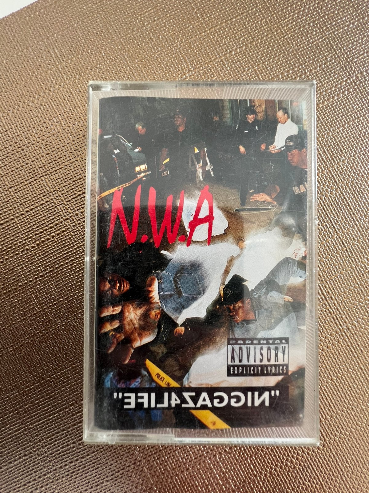 N.W.A N.GGAZ 4 Life tape 1991 z.g.a.n., Ophalen, Zo goed als nieuw, 1 bandje