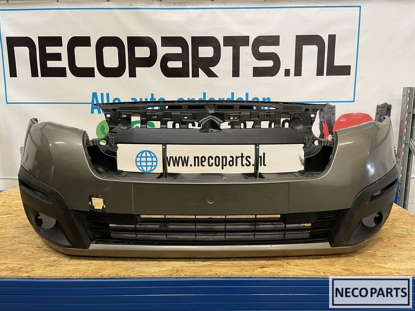 PEUGEOT PARTNER CITROEN BERLINGO BUMPER VOORBUMPER ORIGINEEL, Gebruikt, -, Ophalen of Verzenden, -