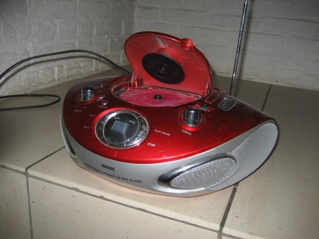 Transistor radio cd speler, Ophalen of Verzenden, Gebruikt, Tuner of Radio, Overige merken