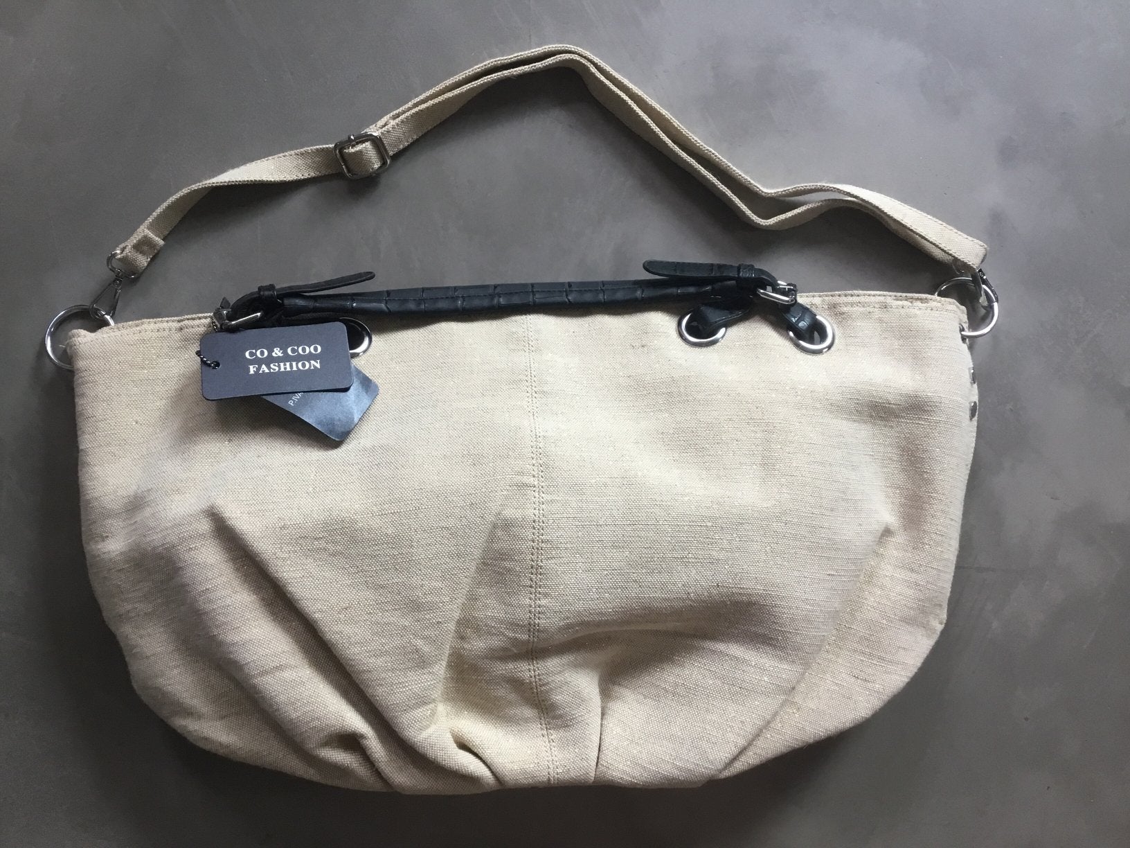 Nieuwe grote zomerse canvas tas, Ophalen of Verzenden, Nieuw, Shopper