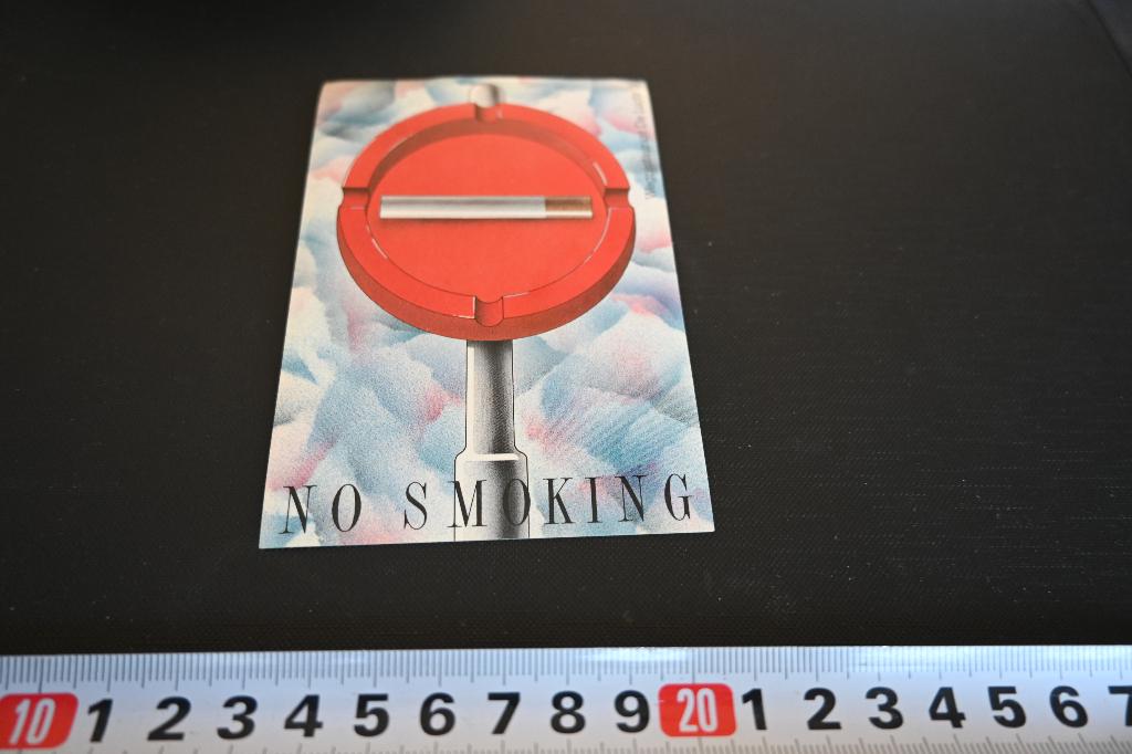 sticker wegrestaurant de lucht no smoking, Verzamelen, Ophalen, Zo goed als nieuw