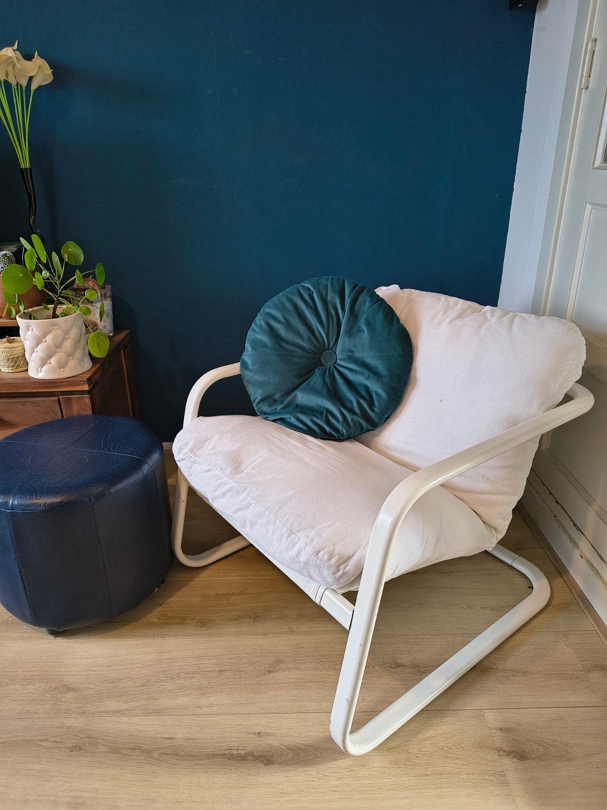 IKEA TULLSTA Loungestoel / Fauteuil – Wit 

Comfortabel, Huis en Inrichting, Ophalen of Verzenden, Gebruikt, Stof, 50 tot 75 cm