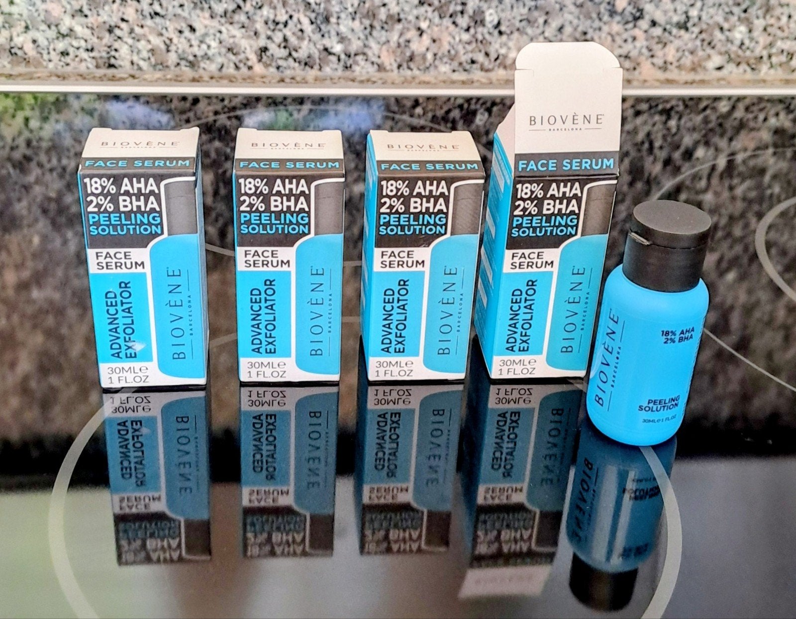 Biovène exfoliërend gezichts serum, Ophalen of Verzenden, Nieuw, Gehele gezicht