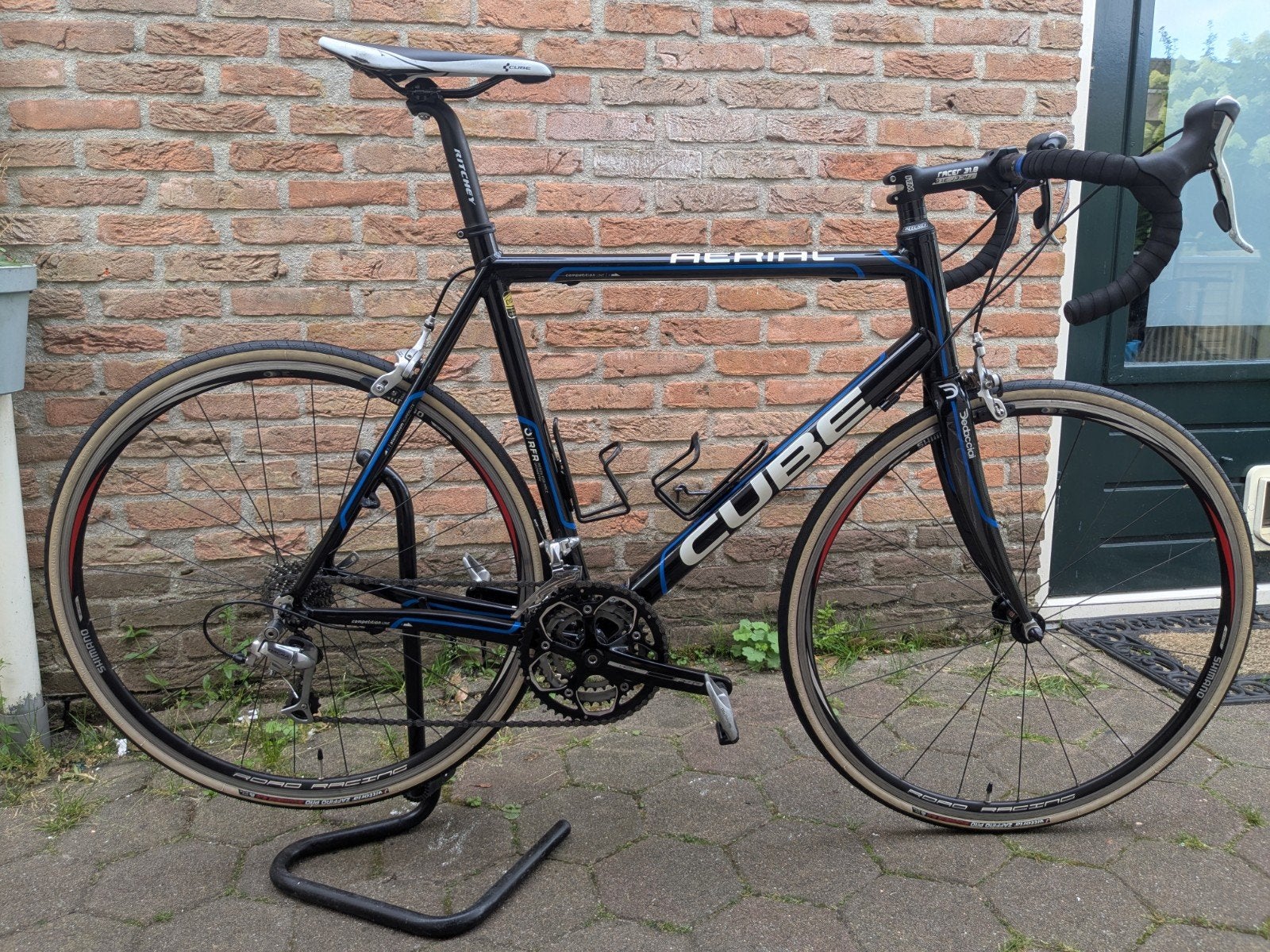 Cube Aerial racefiets 58cm, Fietsen en Brommers, Fietsen | Racefietsen, 28 inch, Velgrem, Aluminium, Zo goed als nieuw