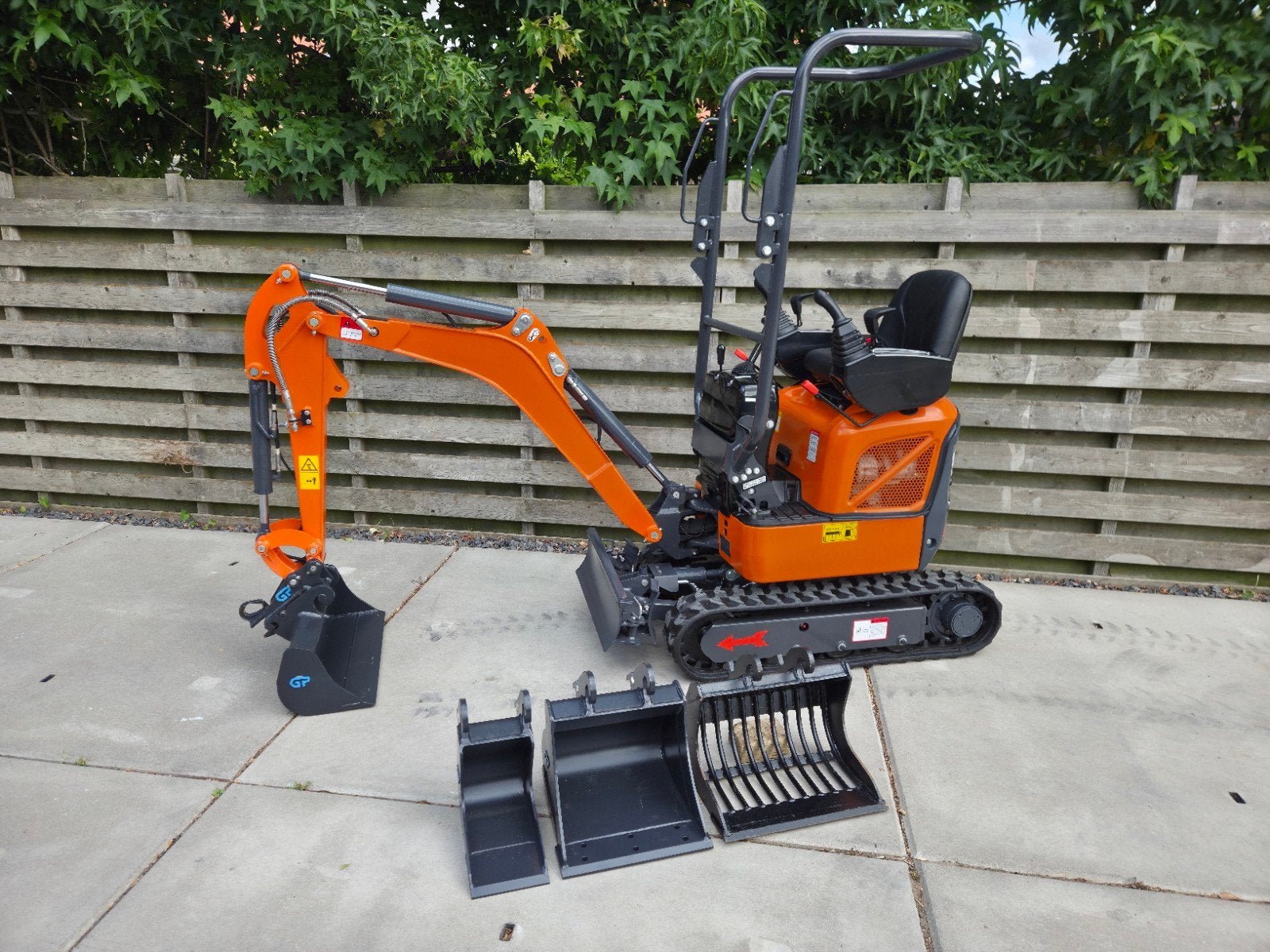 Kubota u10-5 Replica Minigraver Nieuw Hydraulisch Snelwissel, Info@vlaartradingandservices.com, Ophalen of Verzenden, Vlaar Trading and Services