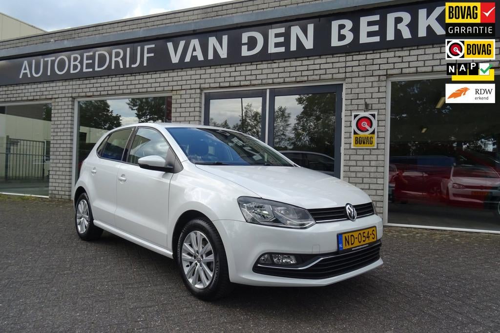 Volkswagen Polo 1.2 TSI Comfortline Executive, 4 cilinders, Wit, Origineel Nederlands, Bedrijf