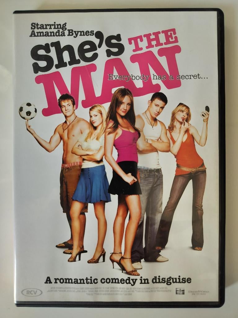 She's the Man (2006), Ophalen of Verzenden, Zo goed als nieuw, Komedie, Vanaf 6 jaar