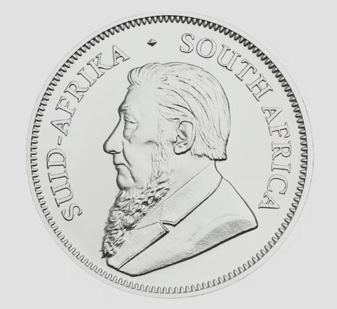 2026 - Krugerrand 1 oz Silver, 1 ounce zilver, Verzenden, Zilver