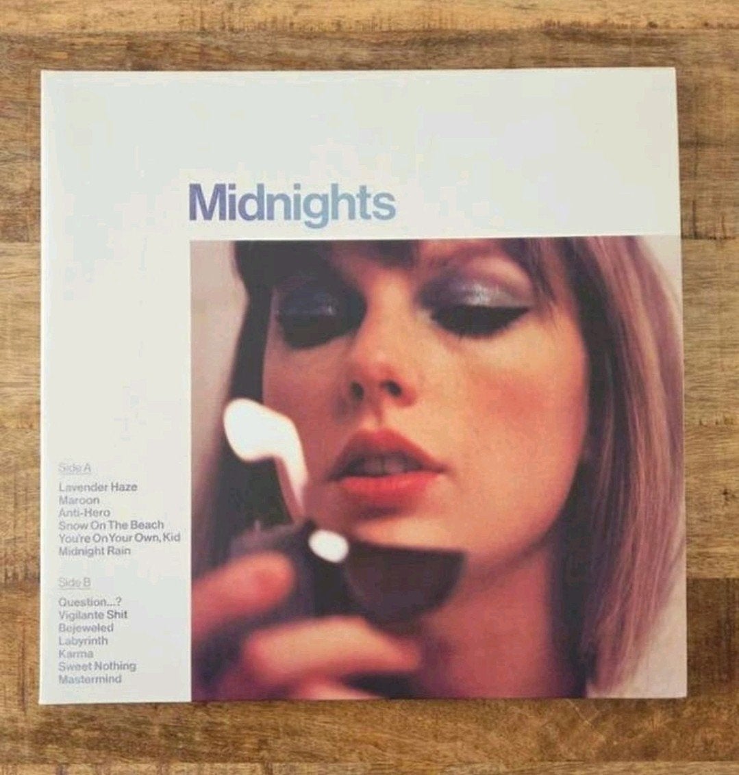 Lp Taylor Swift midnights, Cd's en Dvd's, Vinyl | Pop, Ophalen of Verzenden, Zo goed als nieuw, 12 inch