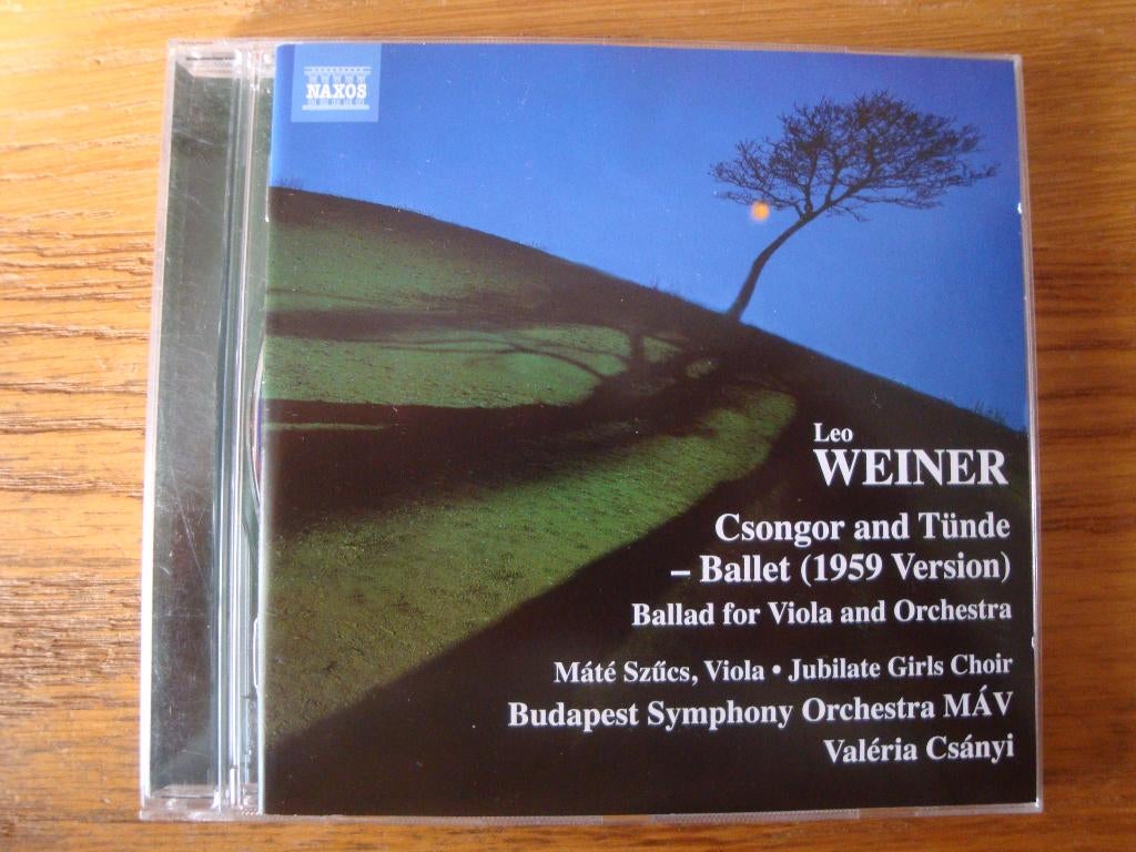 Budapest Symphony Orch. - Leo Weiner - Csongor And Tünde, Ophalen of Verzenden, Classicisme, Zo goed als nieuw, Overige typen