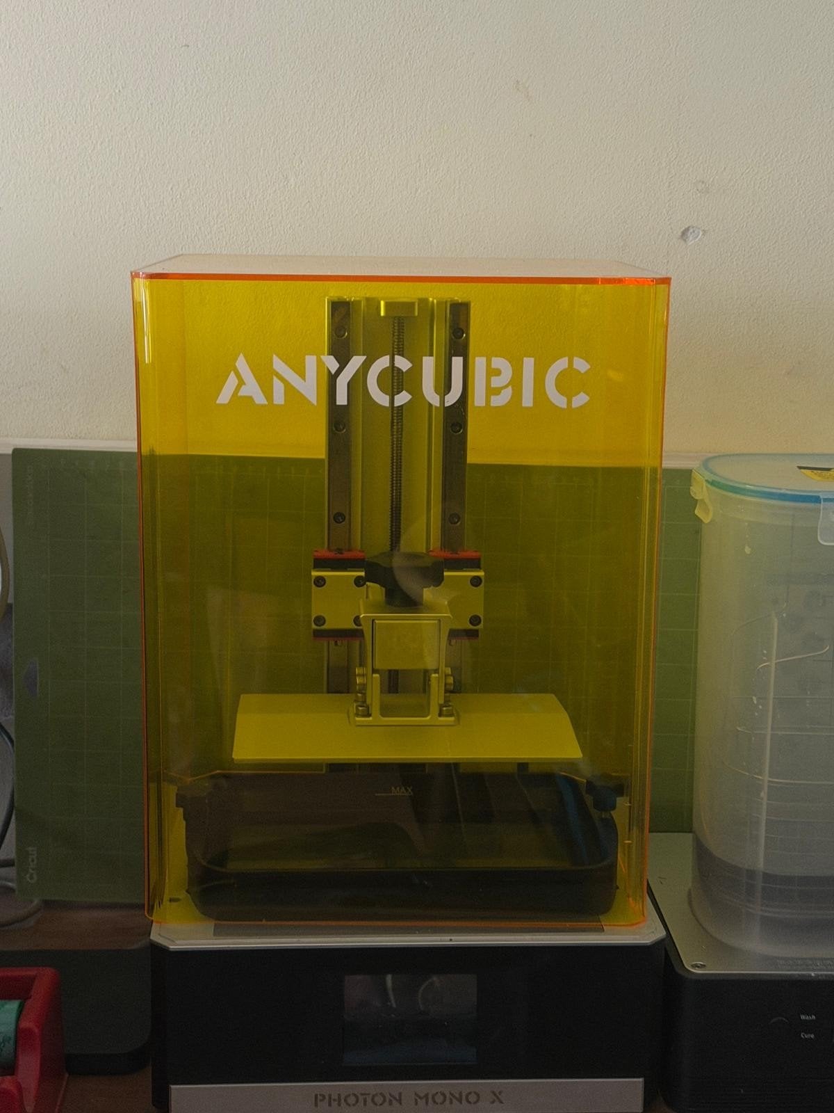 Anycubic Photon Mono X 3D-printer en Wash & Cure, Computers en Software, Ophalen, Gebruikt, Resin/Hars, Anycubic