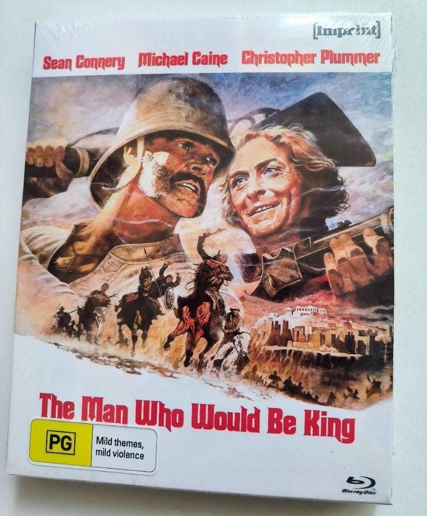 The Man Who Would Be King - Bluray - Imprint - Nieuw, Avontuur, Film, Ophalen of Verzenden, Zo goed als nieuw