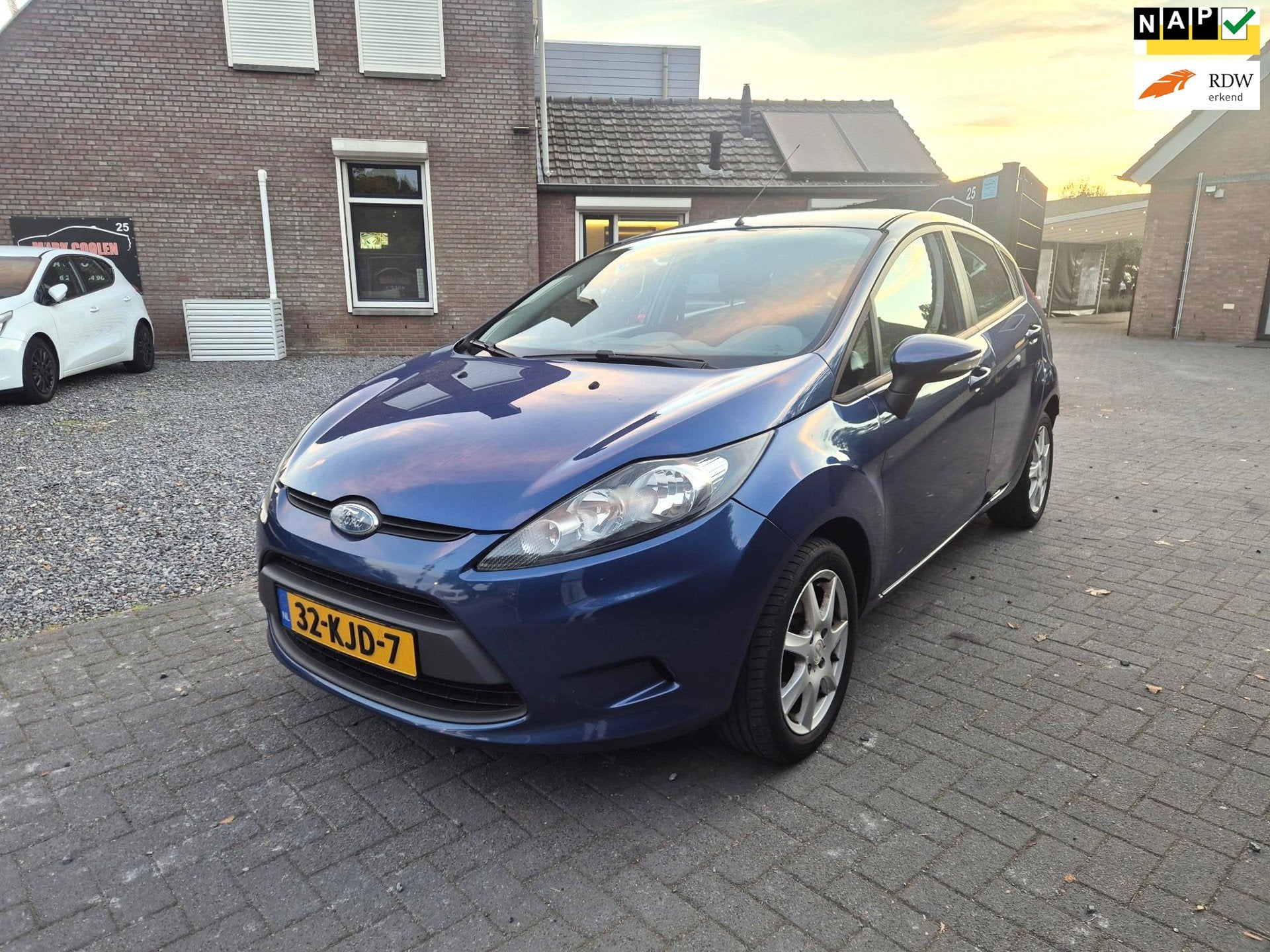 Ford Fiesta 1.25 Limited 5 Deurs Airco, Auto's, Voorwielaandrijving, Euro 5, Stof, 1242 cc