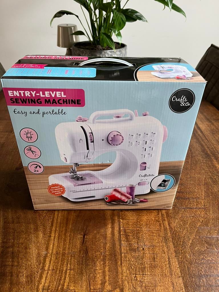Crafts & Co naaimachine, nieuw in doos!, Ophalen, Nieuw, Naaimachine, Overige merken