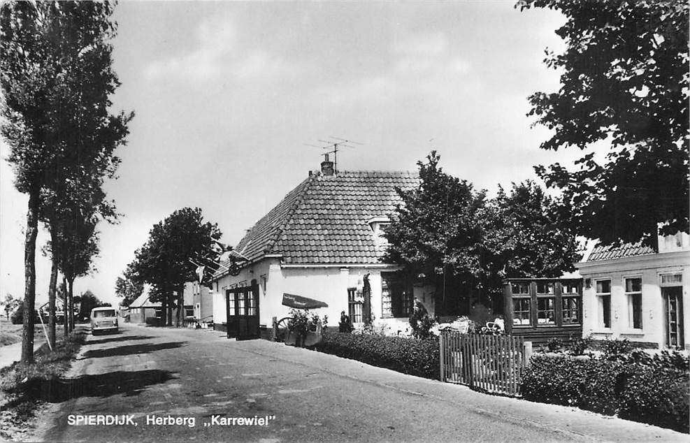304-225-043 Spierdijk Herberg Karrewiel, Verzenden, Voor 1920, Noord-Holland