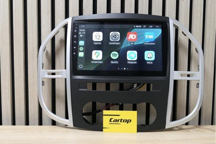 Mercedes Vito W447 Autoradio • CarPlay Android Auto, Meridiaan 42, Zo goed als nieuw, Info@cartop-automotive.nl, Cartop-Automotive Bv.