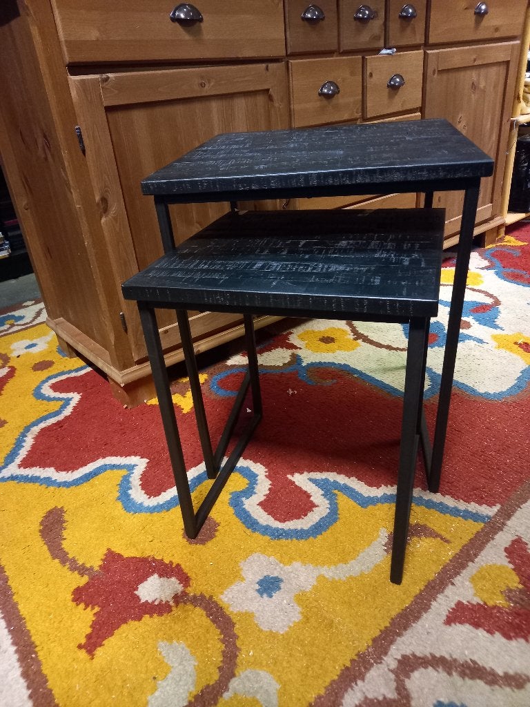 bijzet tafeltjes set, Huis en Inrichting, Tafels | Bijzettafels, Overige materialen, Minder dan 55 cm, Vierkant, Nieuw