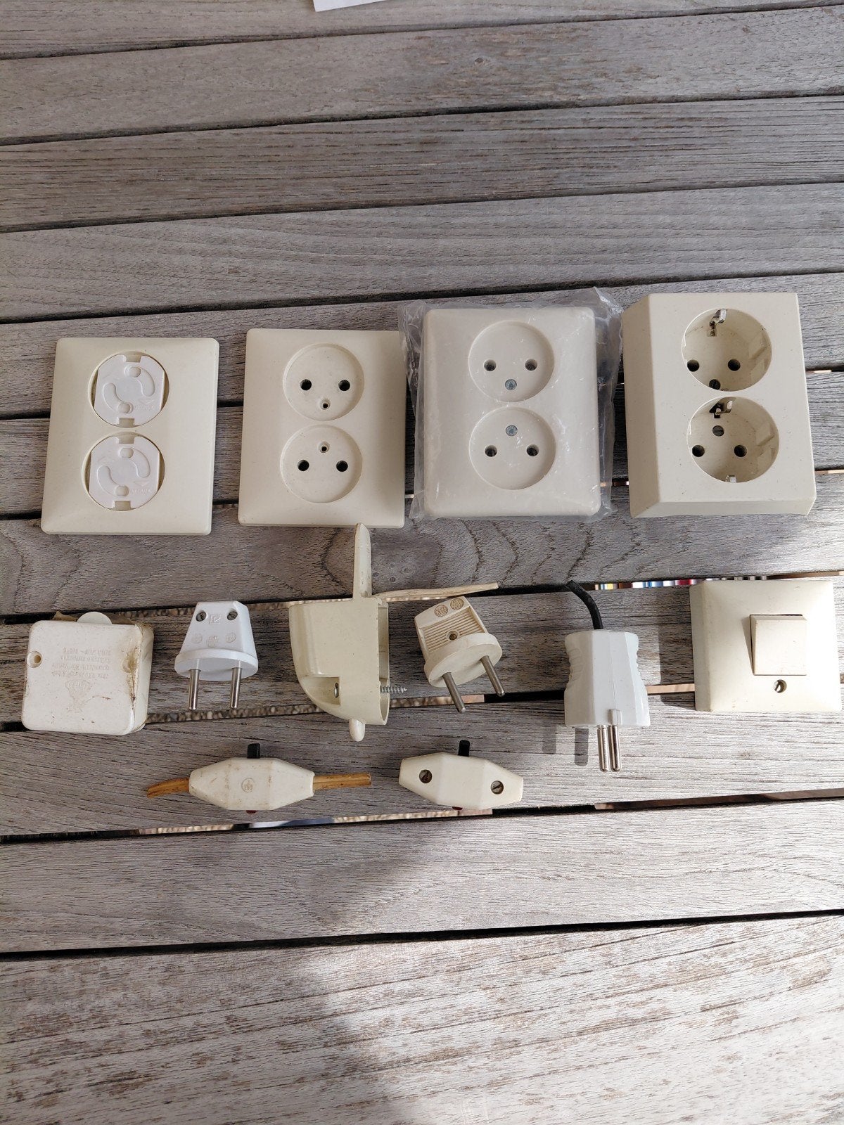 oud elektro materiaal., Ophalen, Gebruikt