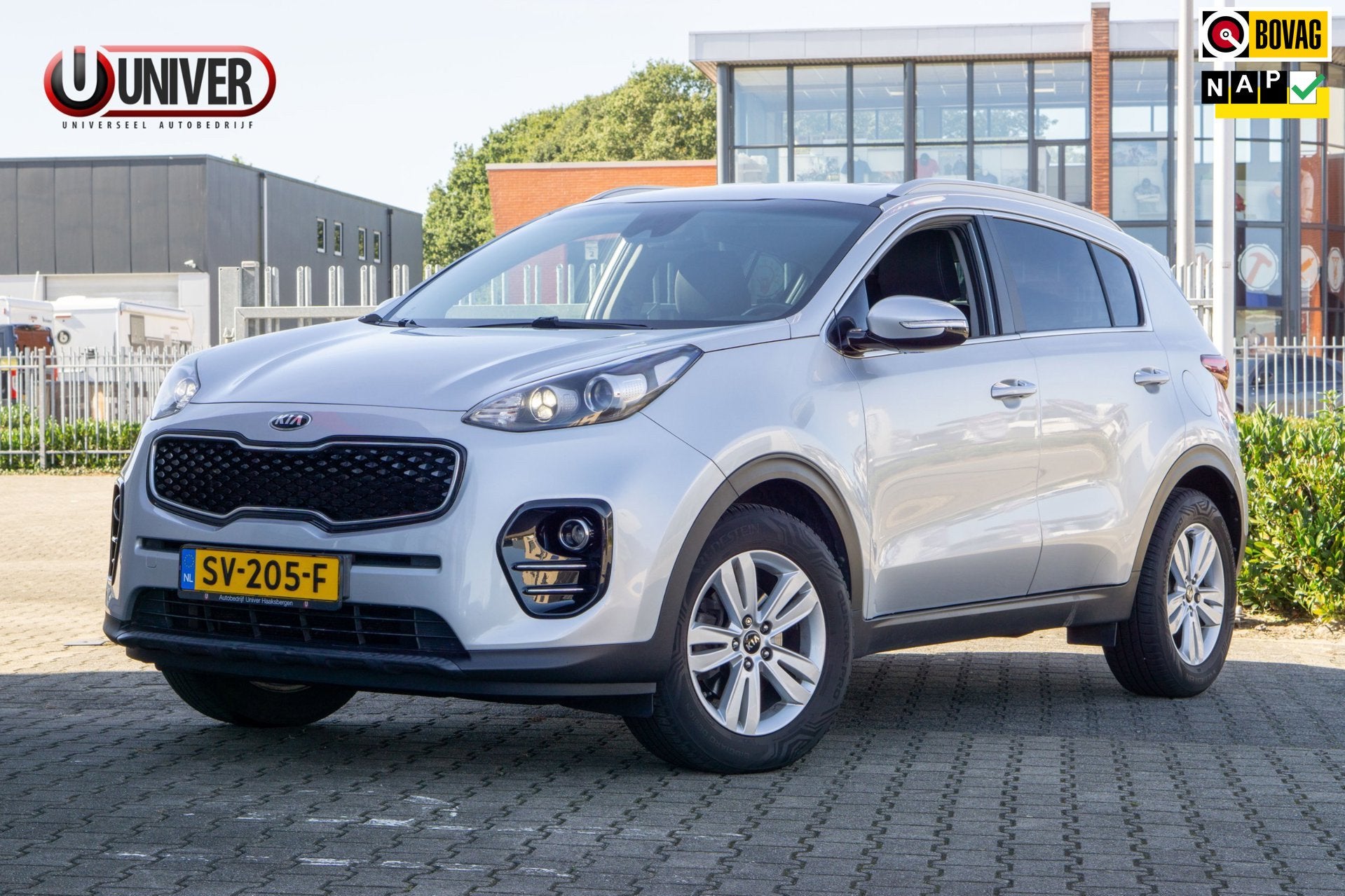 Kia Sportage 1.6 GDI DynamicLine CAMERA/CRUISE/PDC, Auto's, Gebruikt, 4 cilinders, 132 pk, Origineel Nederlands
