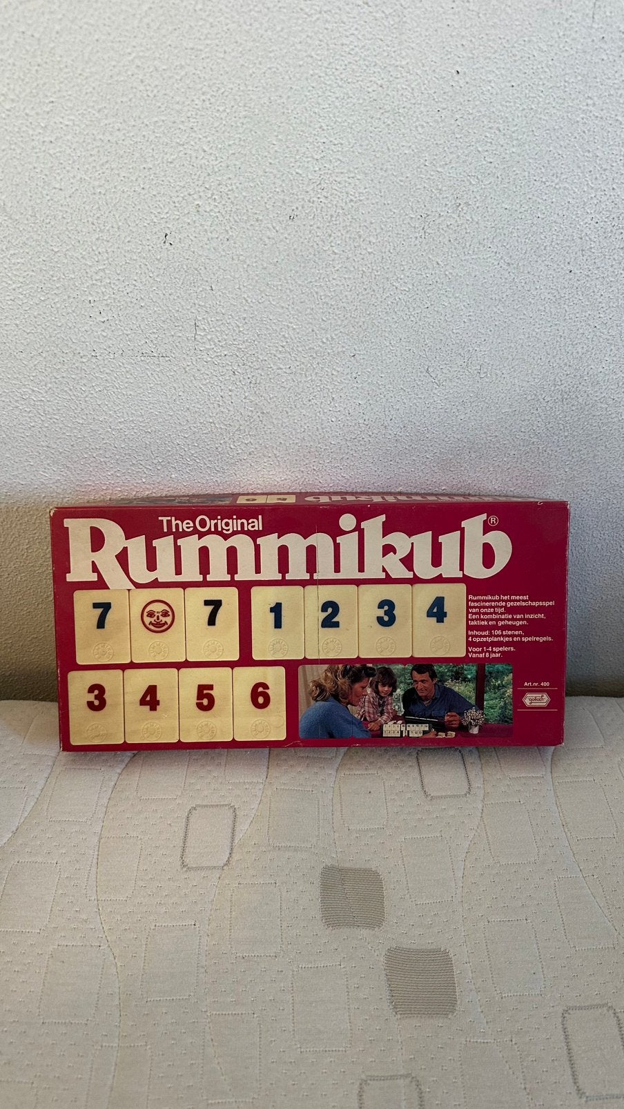 Original Rummikub Gezelschapsspel – Retro editie, Ophalen, Zo goed als nieuw