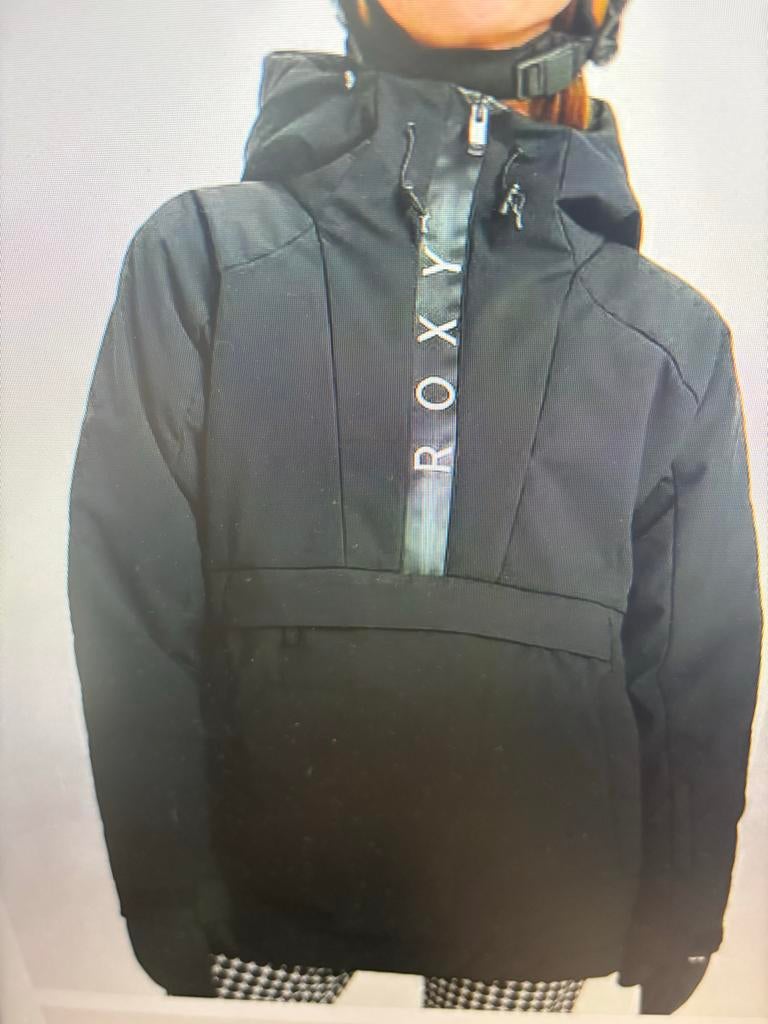Roxy snowboardjas / ski jas - zwart - maat L, Kleding | Dames, Ophalen of Verzenden, Zo goed als nieuw, Maat 42/44 (L), Jack