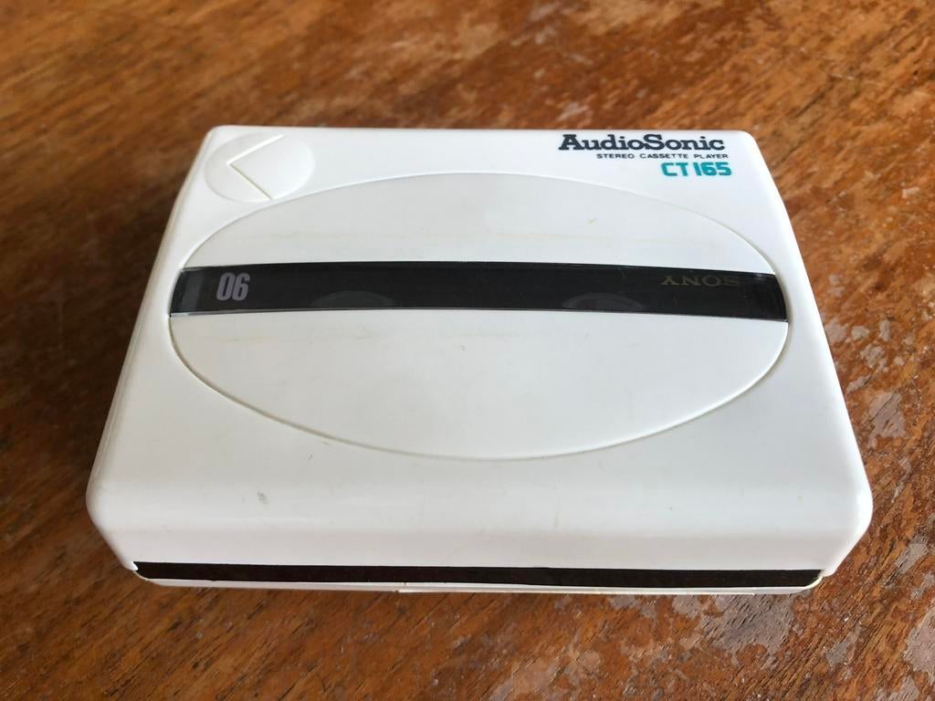 AudioSonic CT165 Walkman, Audio, Tv en Foto, Walkmans, Discmans en Minidiscspelers, Ophalen of Verzenden, Walkman