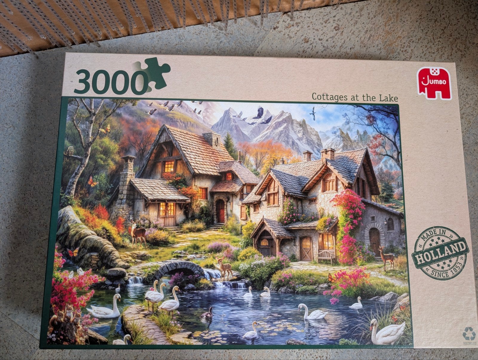 Puzzel Jumbo 3000 stukjes, Ophalen of Verzenden, Meer dan 1500 stukjes, Gebruikt