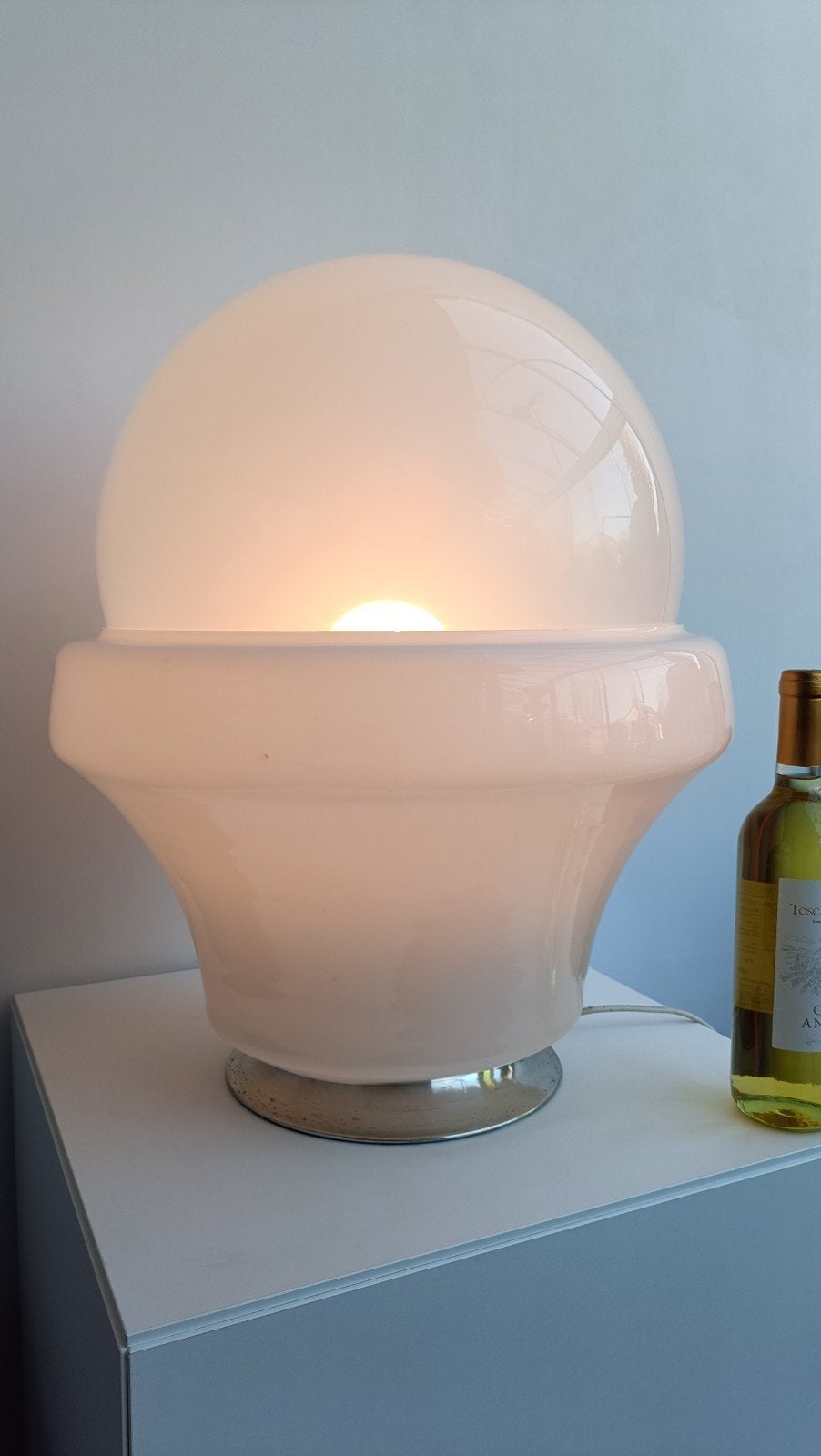Mazzega, Carlo Nason designlamp, Handgemaakt, 55 cm, Lamp, Ophalen