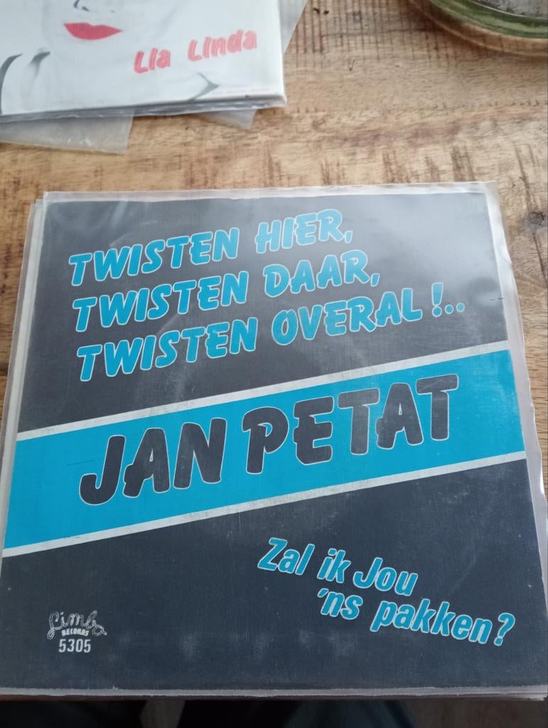Jan petat - twisten hier twisten daar twisten overal, Ophalen of Verzenden, Zo goed als nieuw, Overige formaten, Levenslied of Smartlap