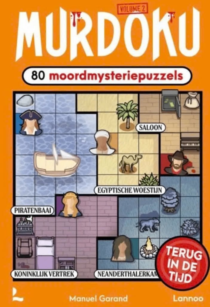 Murdoku 2 - Terug in de tijd, Verzenden, Minder dan 500 stukjes, Nieuw