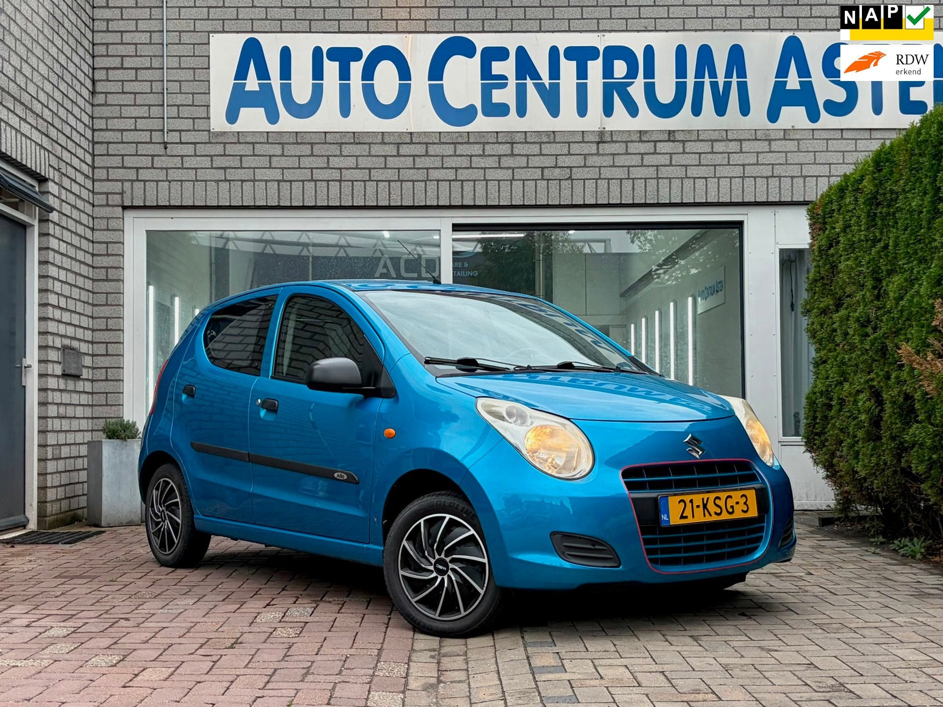 Suzuki Alto 1.0 Comfort Zeer zuinig, Auto's, Voorwielaandrijving, Euro 5, Gebruikt, Blauw