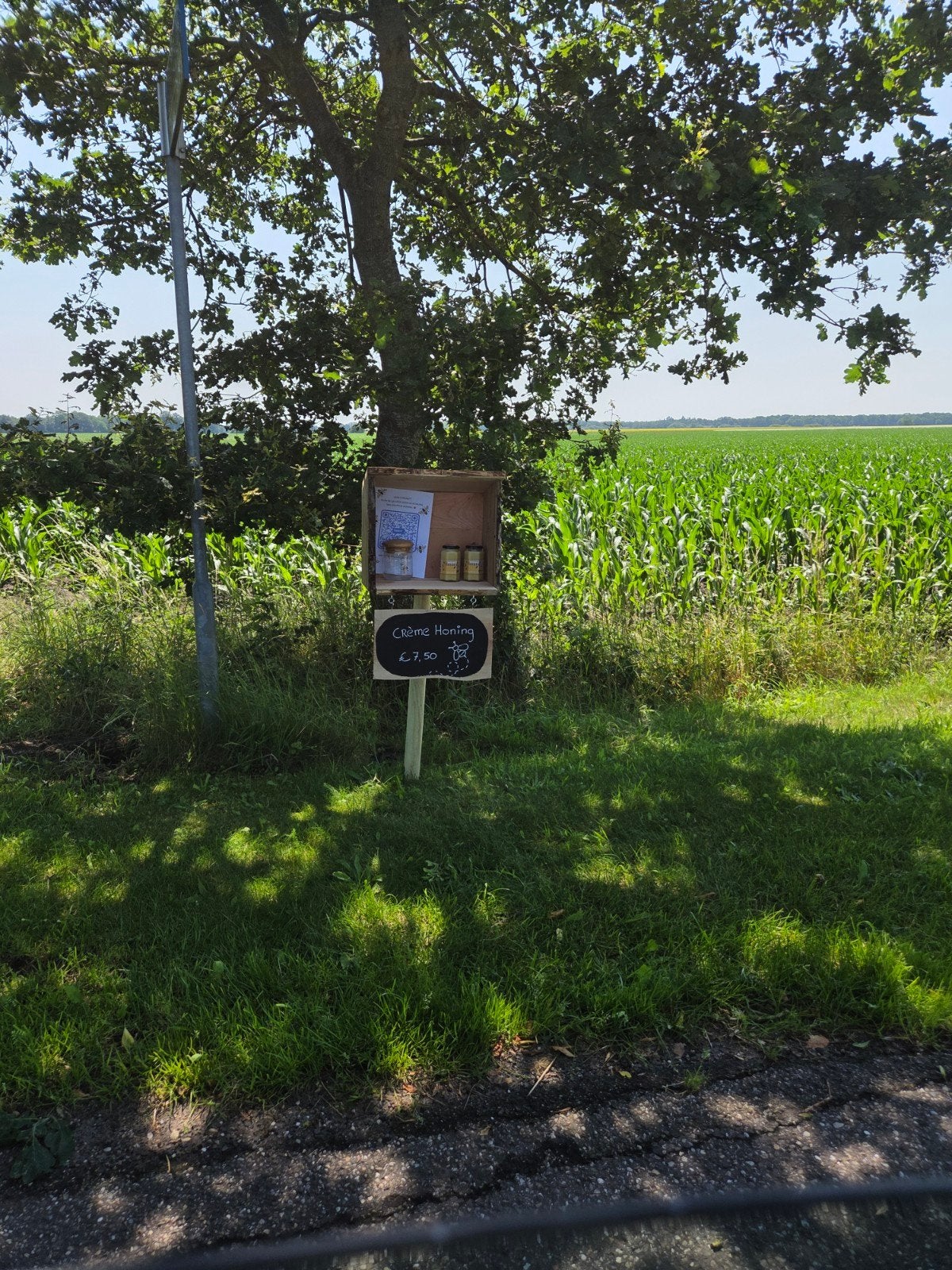 Honing, Ophalen