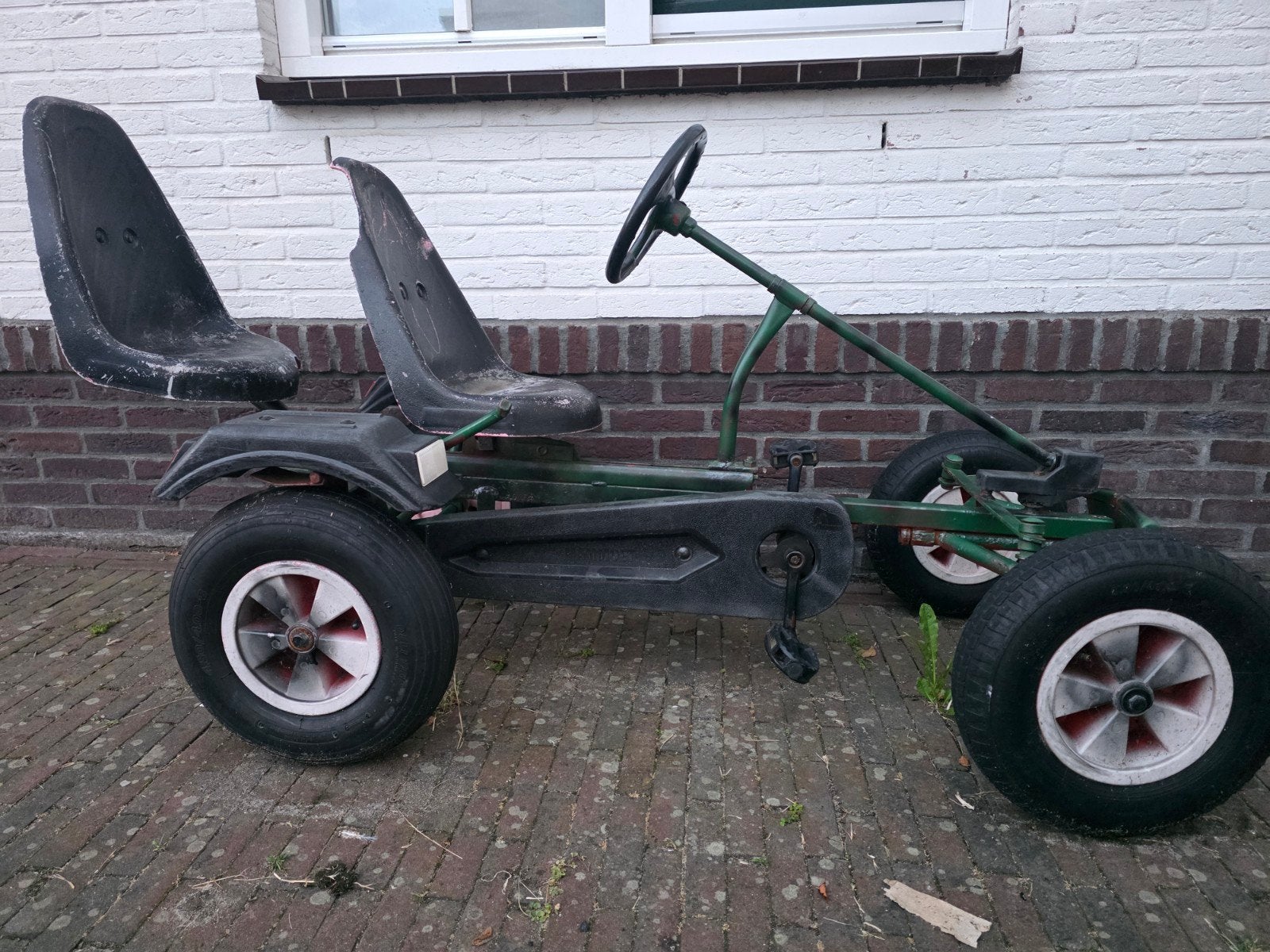 Mammoet skelter met duozit, Ophalen of Verzenden, Gebruikt, Mammoet, Duozit
