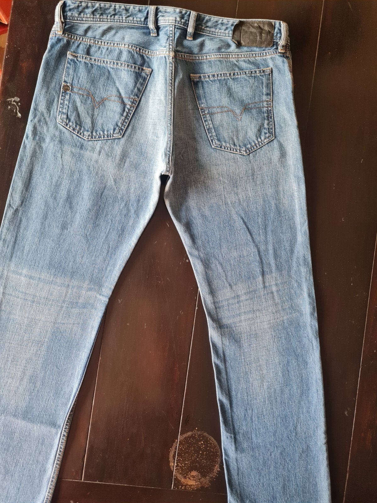 CLASSIC DIESEL WAYKEE REGULAR STRAIGHT JEANS SIZE 34/32, Diesel, Blauw, Ophalen of Verzenden, Zo goed als nieuw