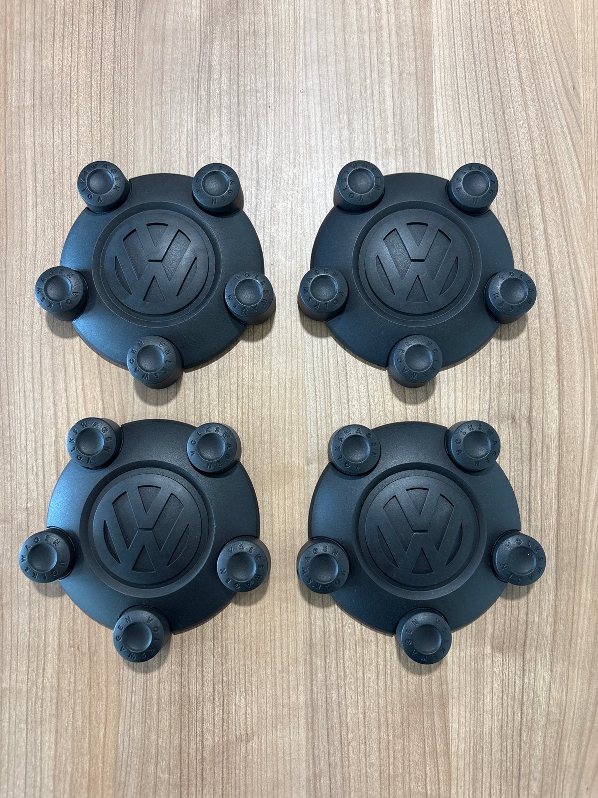 Set van 4 originele VW naafdoppen 2K0601169, Auto diversen, Ophalen of Verzenden, Nieuw