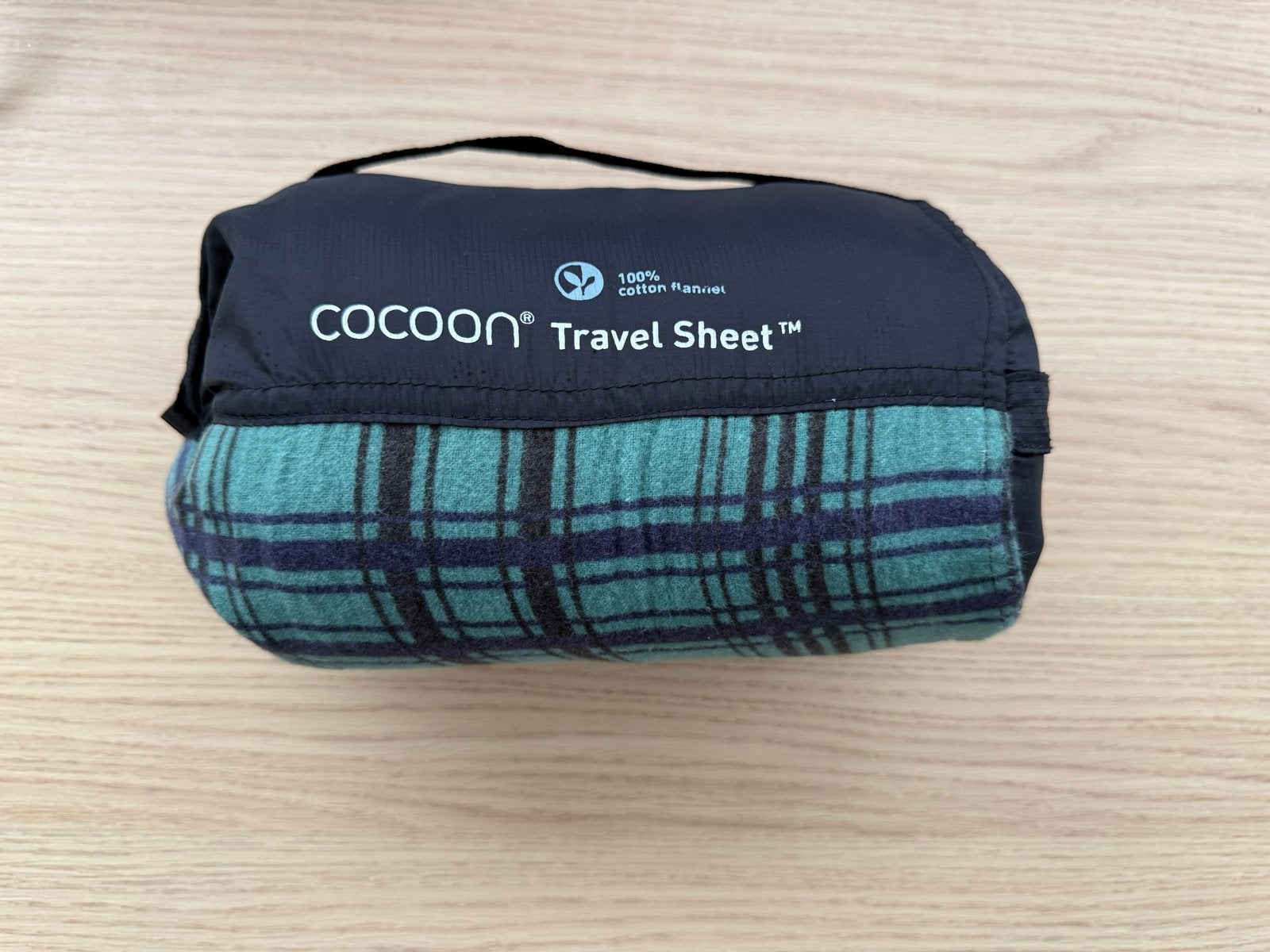 Cocoon Travelsheet Flanel 220x85 - Geruit, Ophalen of Verzenden, Gebruikt