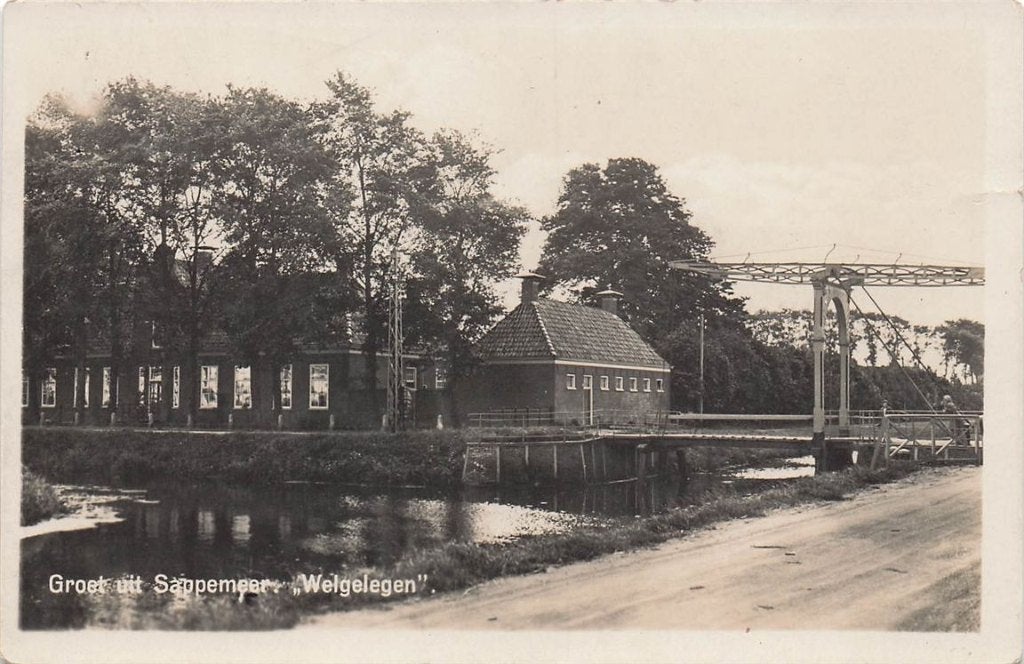 703-367-011 Groet uit Sappemeer Welgelegen, Verzenden, Voor 1920, Groningen