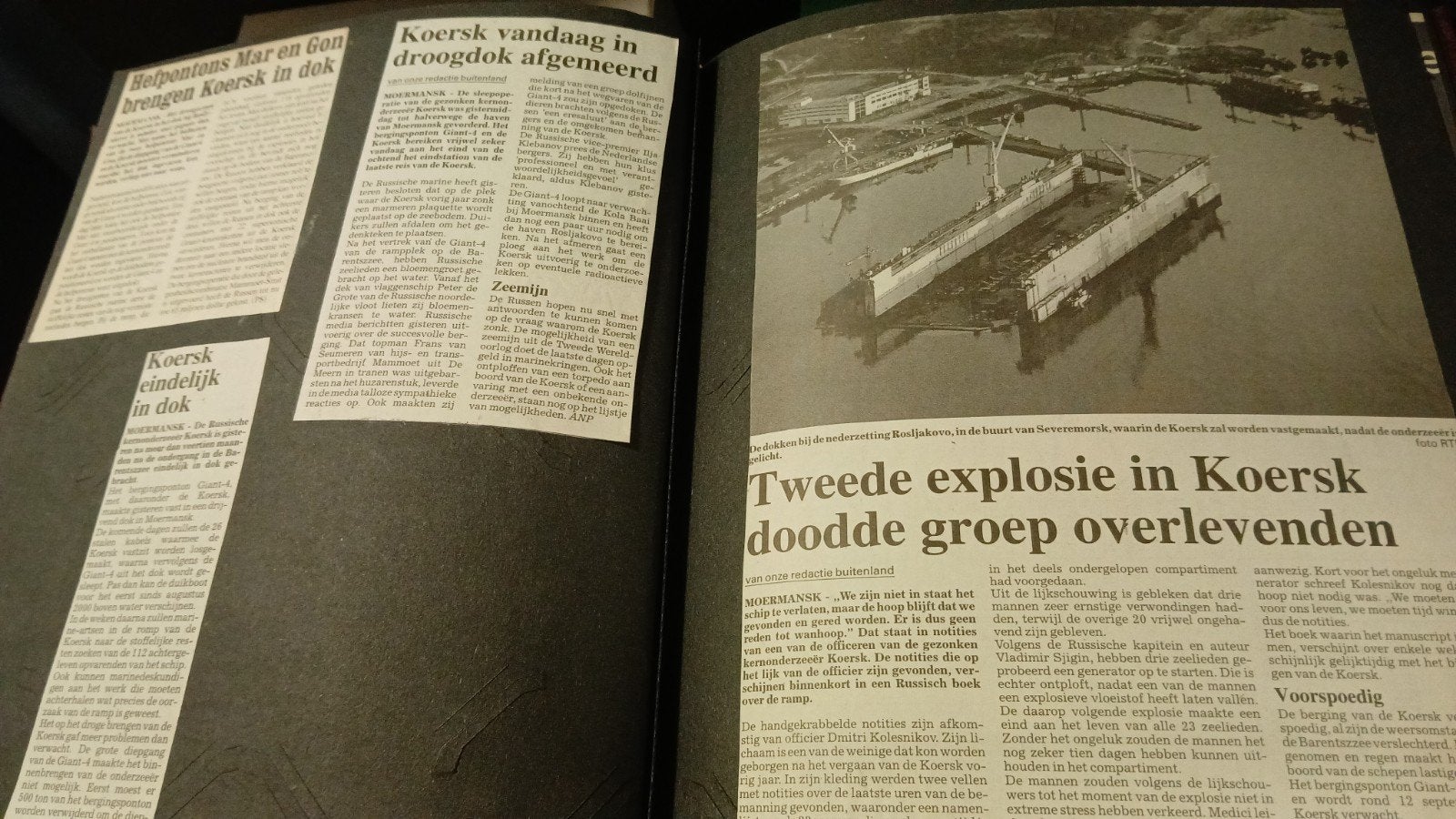berging van onderzeeboot koersk, Verzamelen, Ophalen of Verzenden, Gebruikt, Boek of Tijdschrift