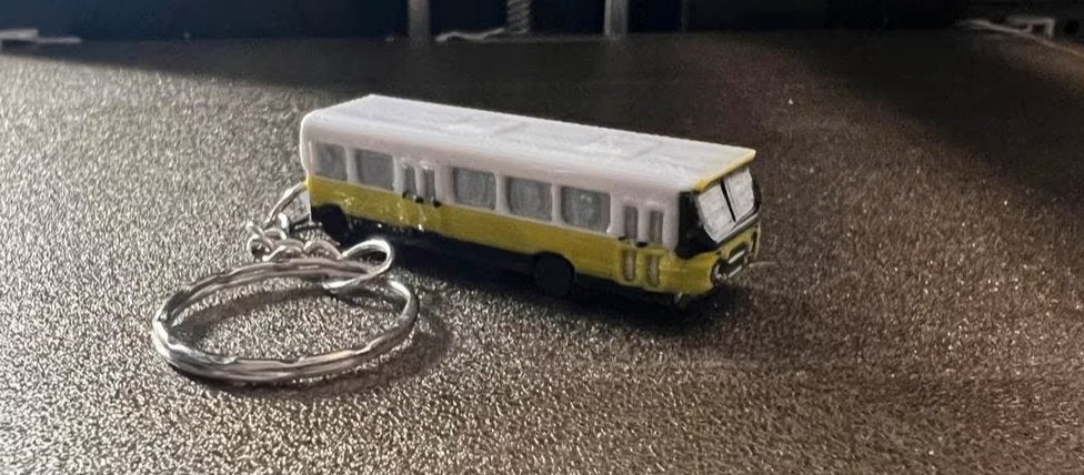 Sleutelhanger VAD bus, Ophalen of Verzenden, Nieuw, Auto