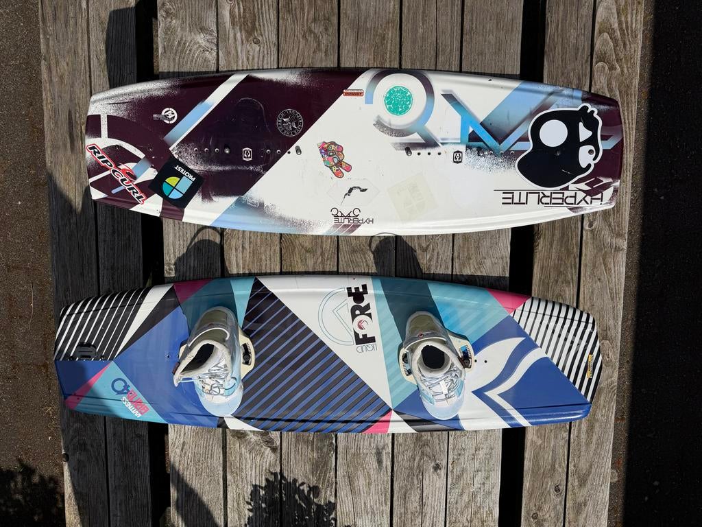 Wakeboards met bindingen, Ophalen of Verzenden, Gebruikt, Board en Schoenen