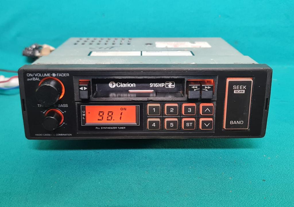 Clarion 916hp casssette receiver, Ophalen of Verzenden
