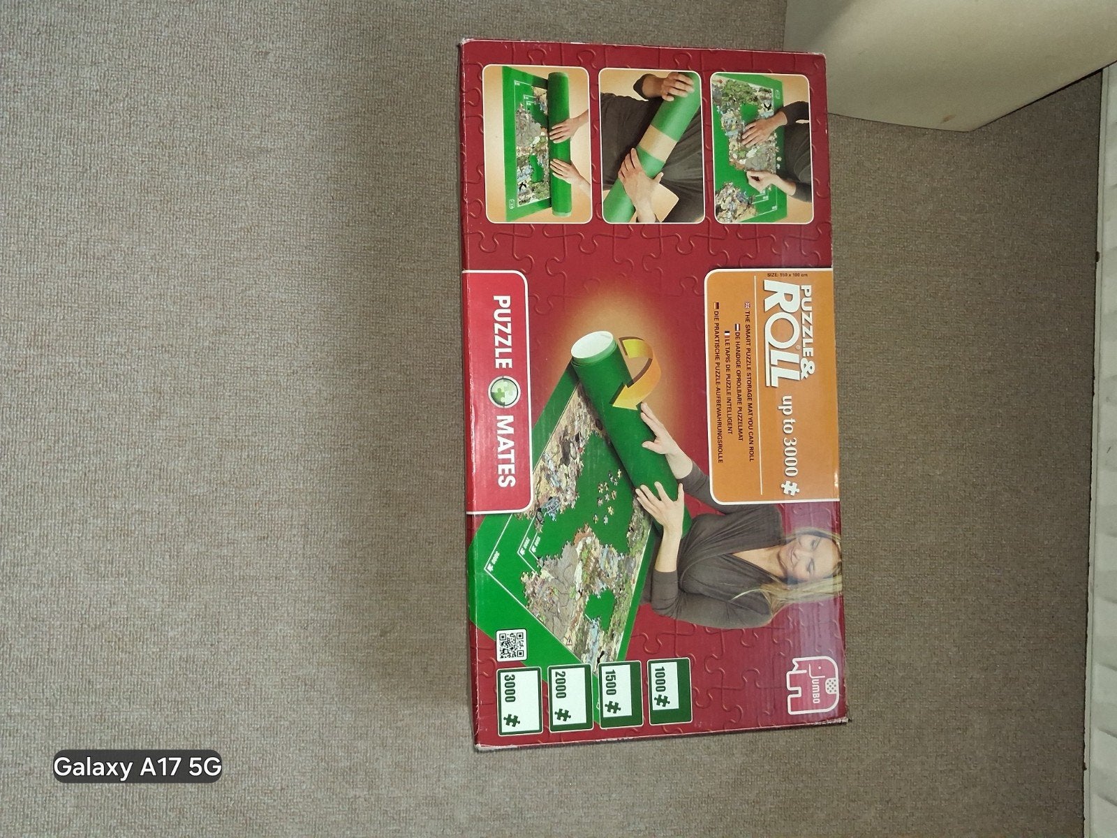 Jumbo Puzzle & Roll tot 3000 stukjes - Compleet in doos, Ophalen, Zo goed als nieuw, Overige typen