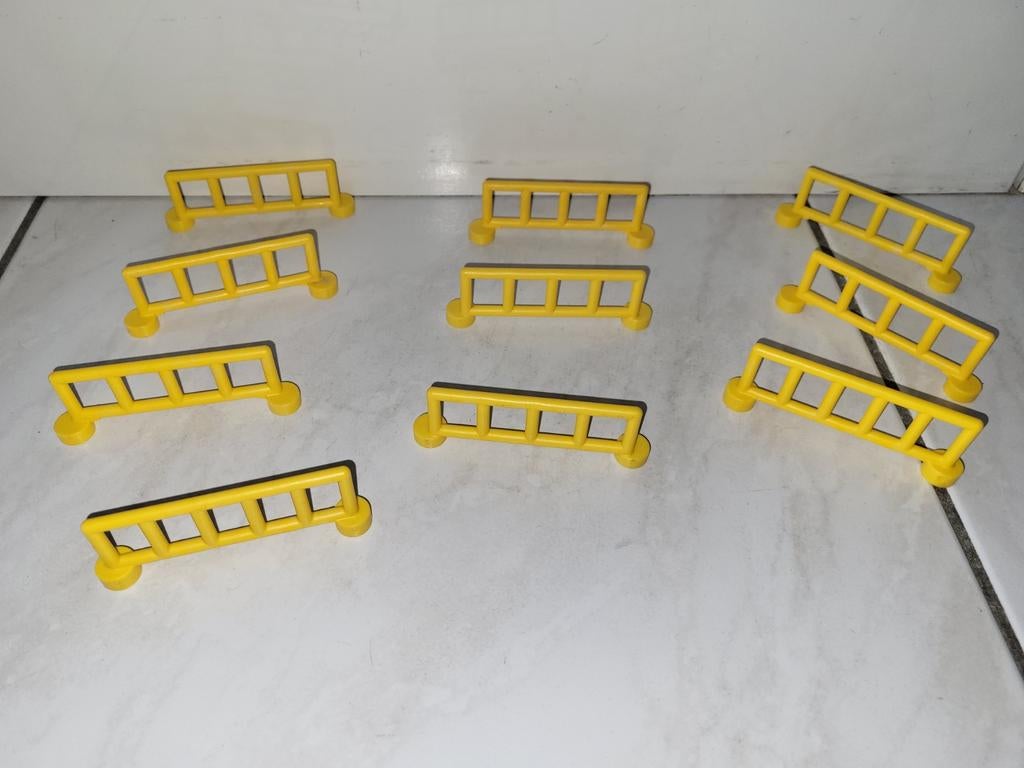 Duplo set met 10 hekjes set 3, Gebruikt, Ophalen of Verzenden, Duplo, Duplo