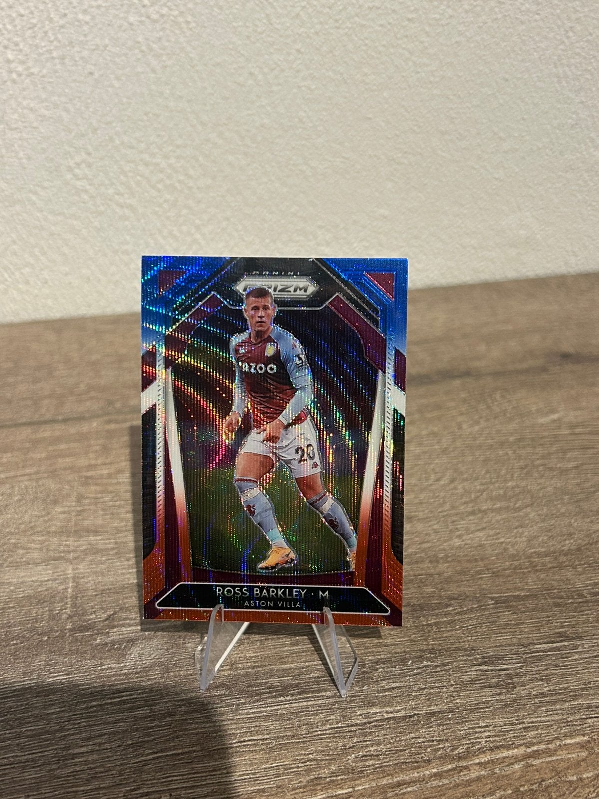 Ross Barkley 2020-21 Panini Prizm PL #285 Red White & Blue, Ophalen of Verzenden, Zo goed als nieuw, Buitenlandse clubs, Poster, Plaatje of Sticker