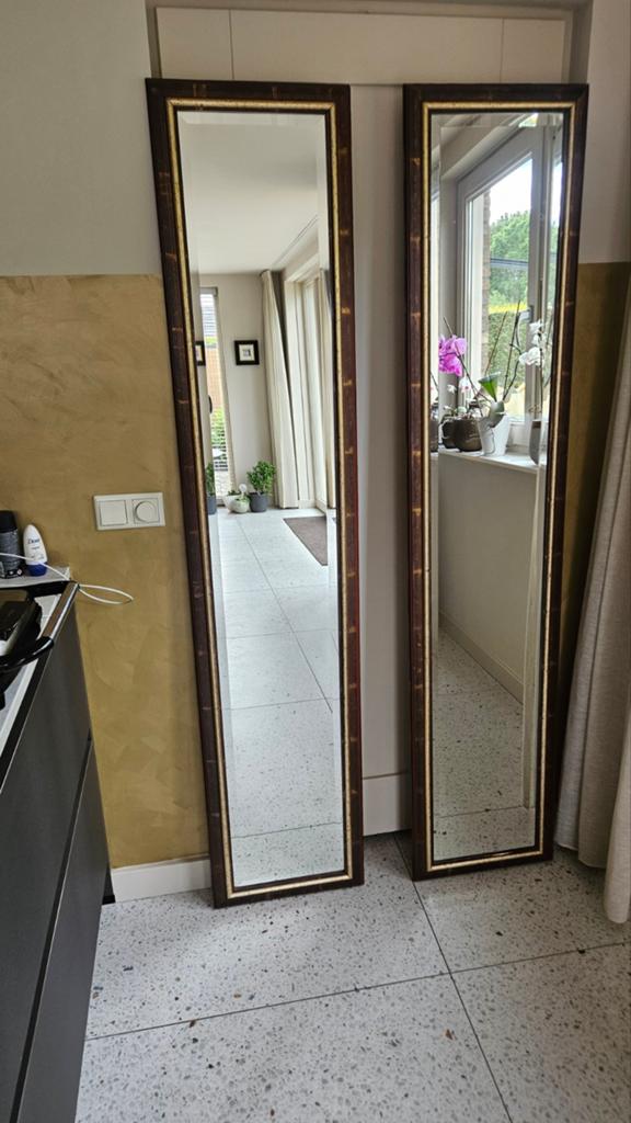 Siegels in lijst 2x, Huis en Inrichting, Woonaccessoires | Spiegels, Minder dan 50 cm, Ophalen of Verzenden, Zo goed als nieuw