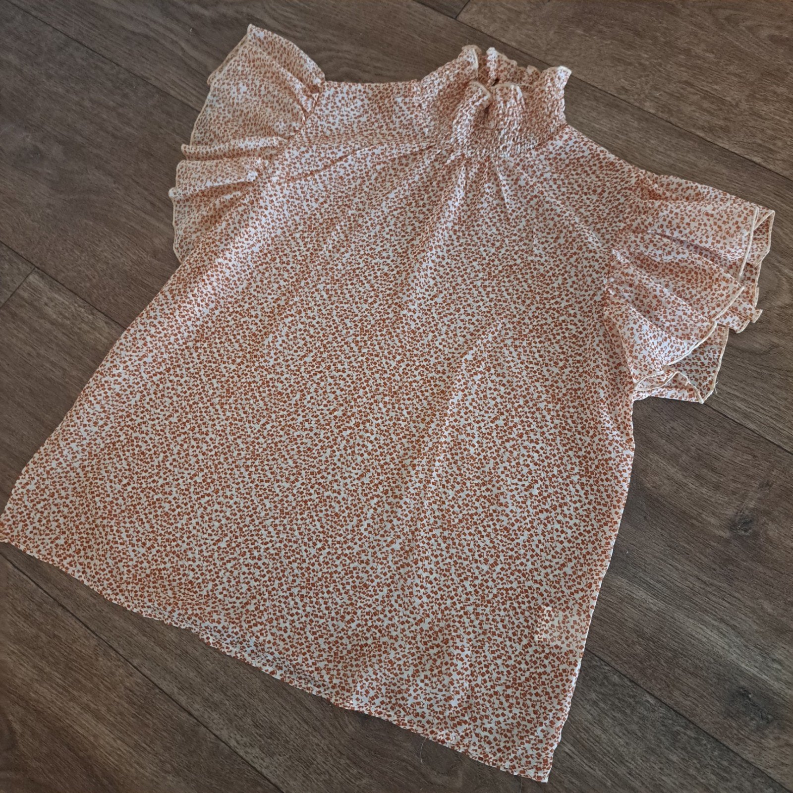 luchtig blousje mt. L, Kleding | Dames, Bruin, Maat 42/44 (L), Ophalen of Verzenden, Zo goed als nieuw