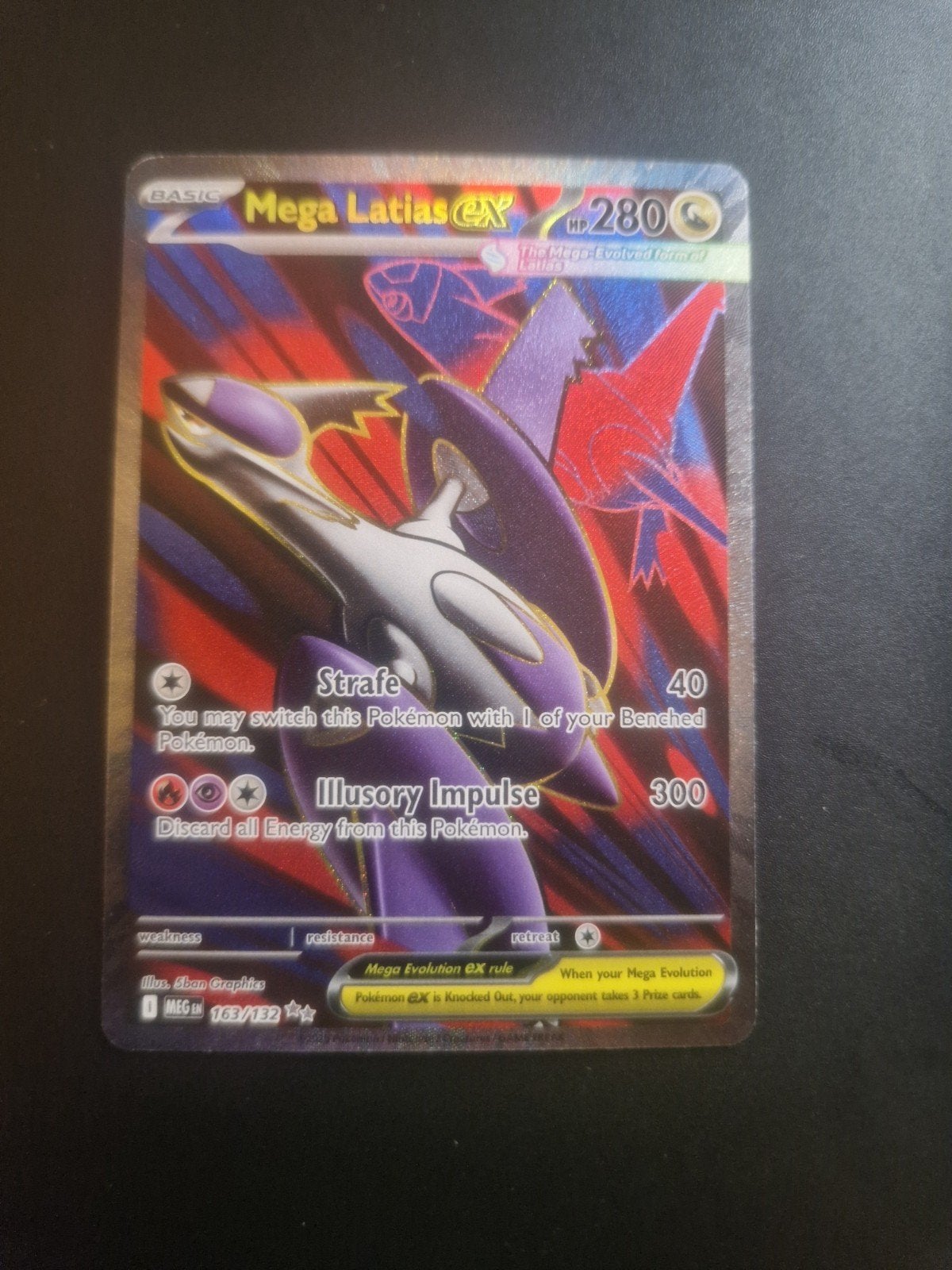 mega latias ex, Hobby en Vrije tijd, Verzamelkaartspellen | Pokémon, Ophalen of Verzenden