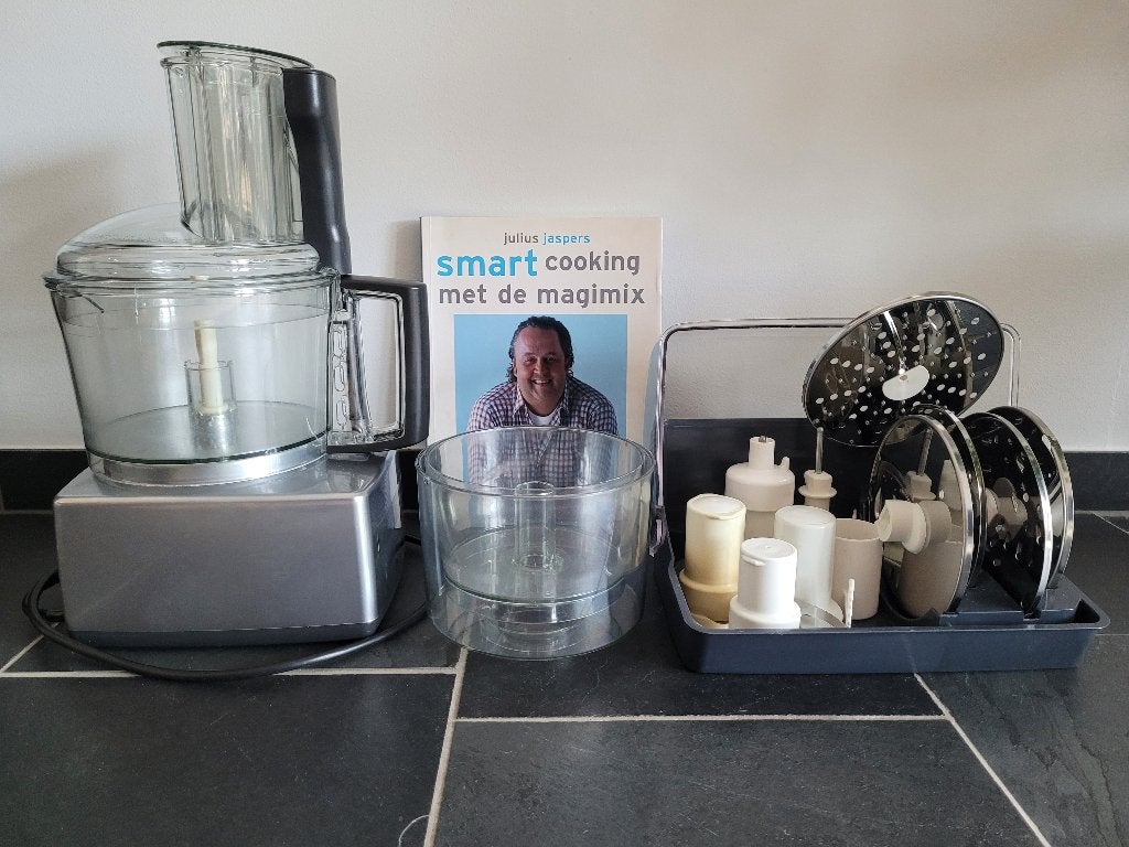 Magimix 3200XL multifunctionele foodprocessor, Ophalen, Gebruikt, 3 snelheden of meer, 2 tot 3 liter