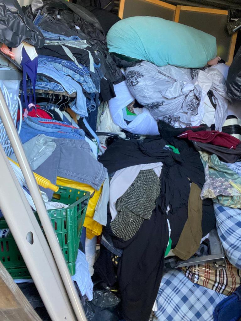 Partij kleding, Hobby en Vrije tijd, Stoffen en Lappen, 120 cm of meer, Ophalen of Verzenden, Zo goed als nieuw, Katoen
